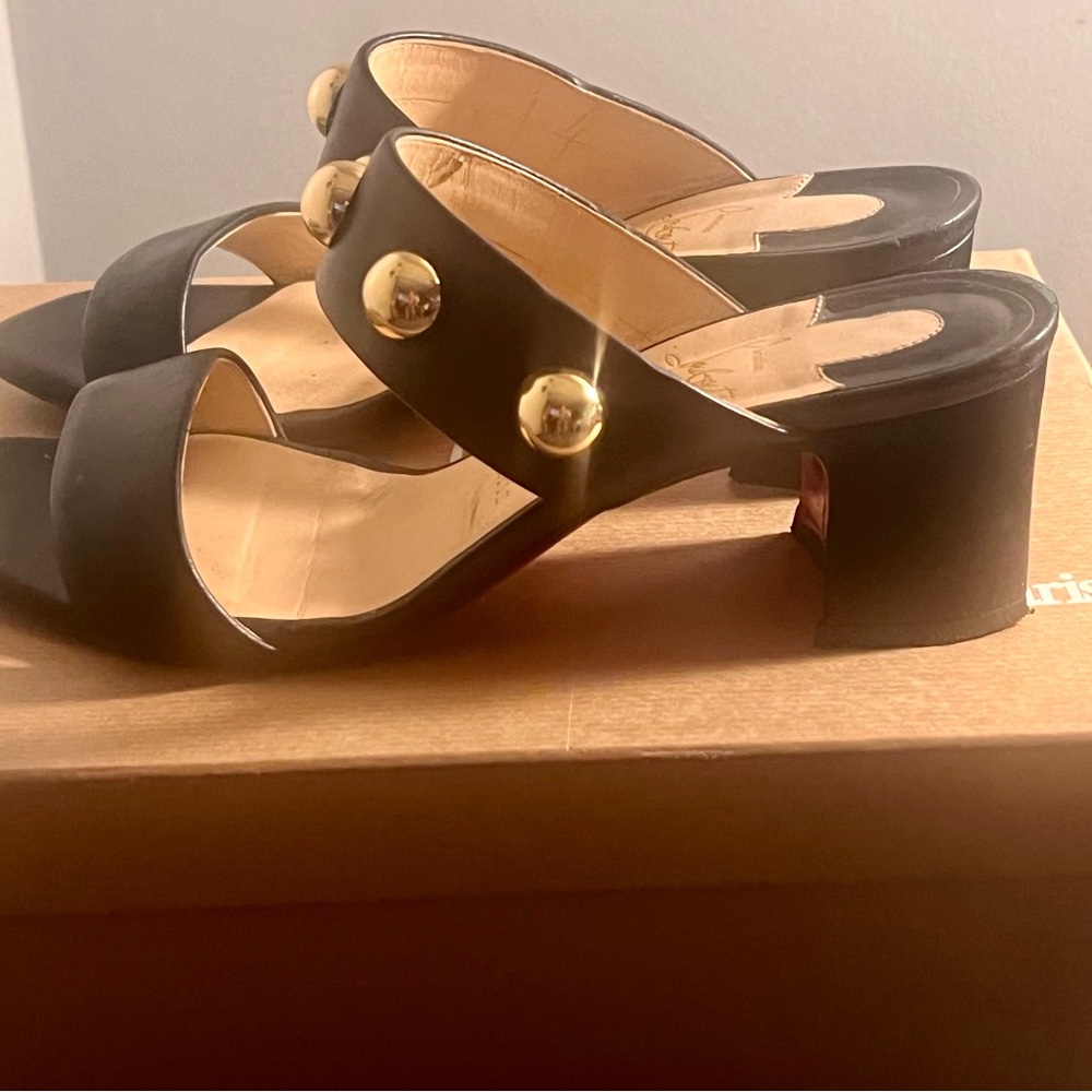 Heeled Louboutin Sandals